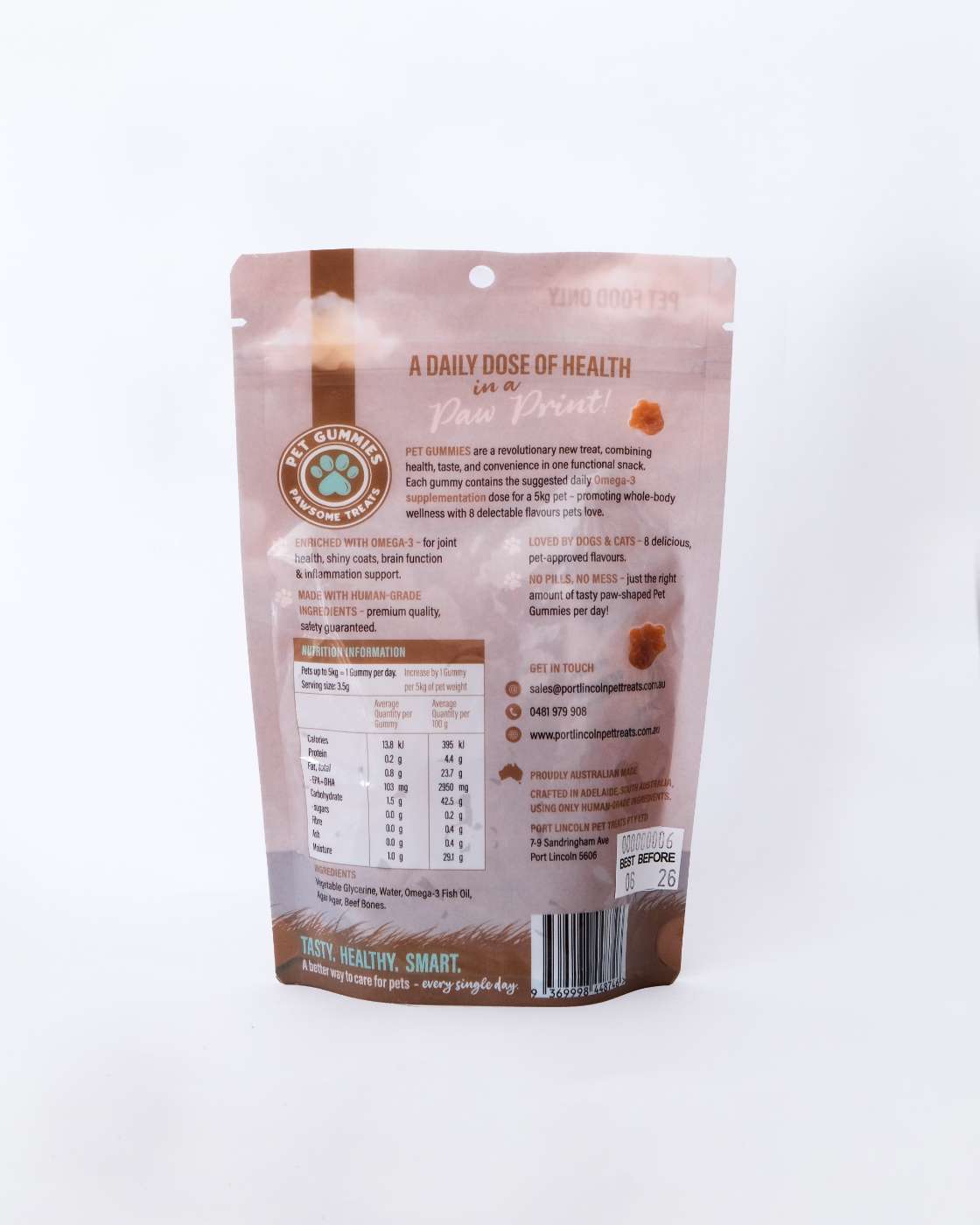 Beef Bone Broth Pet Gummies