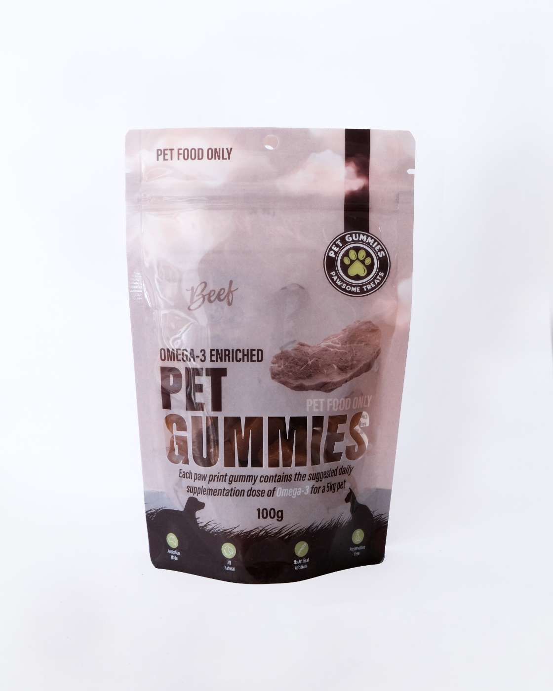 Beef Pet Gummies