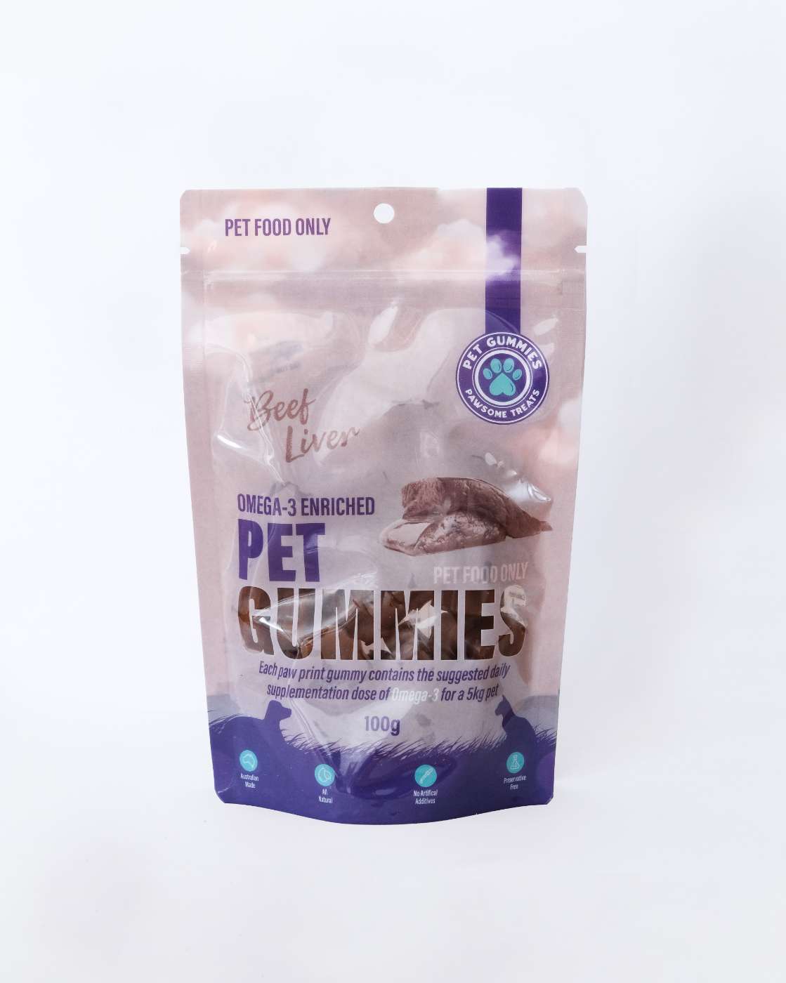 Beef Liver Pet Gummies