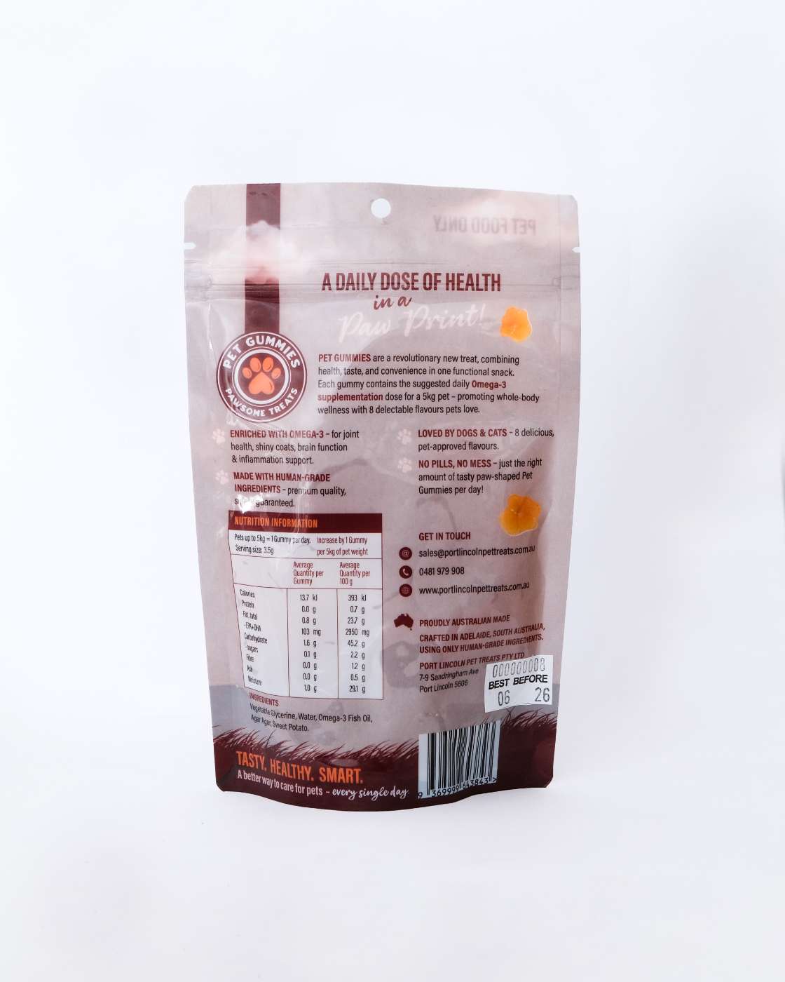 Sweet Potato Pet Gummies