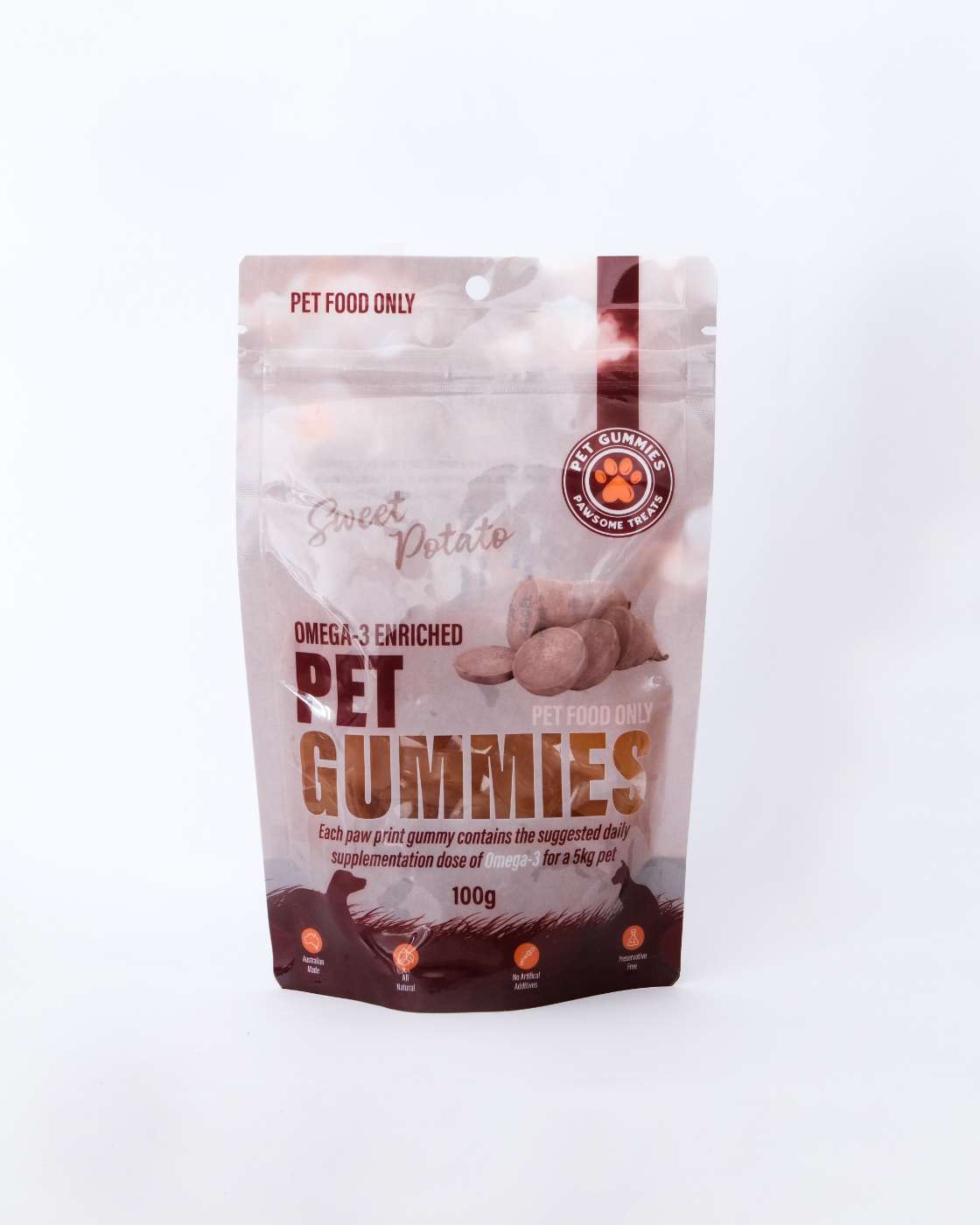 Sweet Potato Pet Gummies